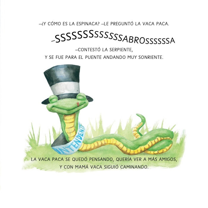 La Vaca y la espinaca. La Vaca y la espinaca.